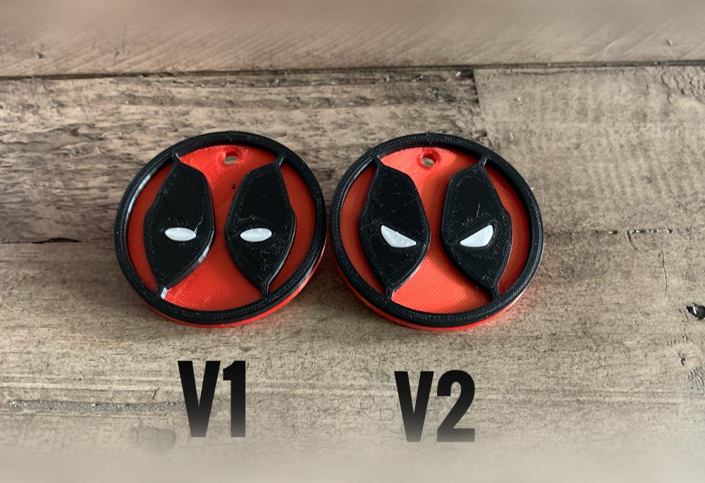 Deadpool Key Chain 3d model