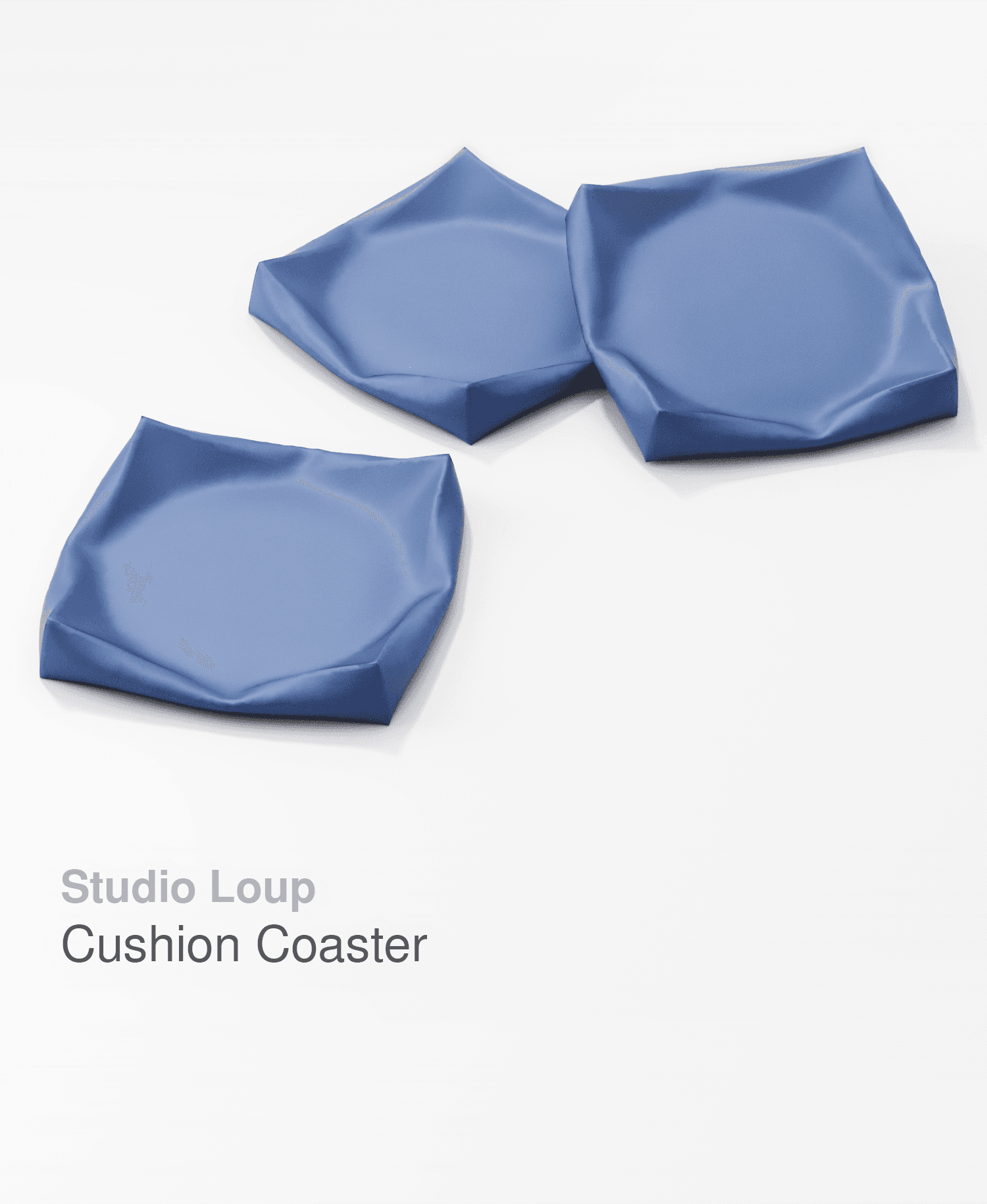 Cushion Coaster 3d model