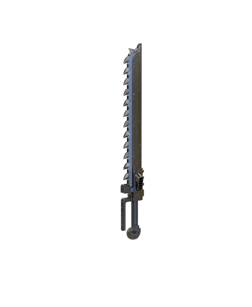 STL - Chainsword - Part 1.stl 3d model