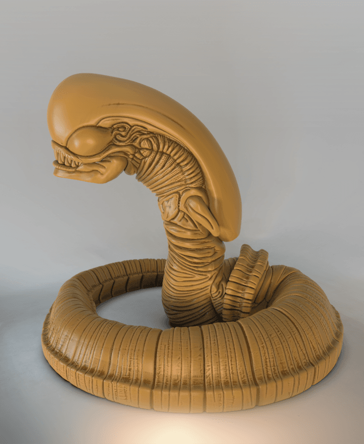 Flexi Alien Chest Buster 3d model