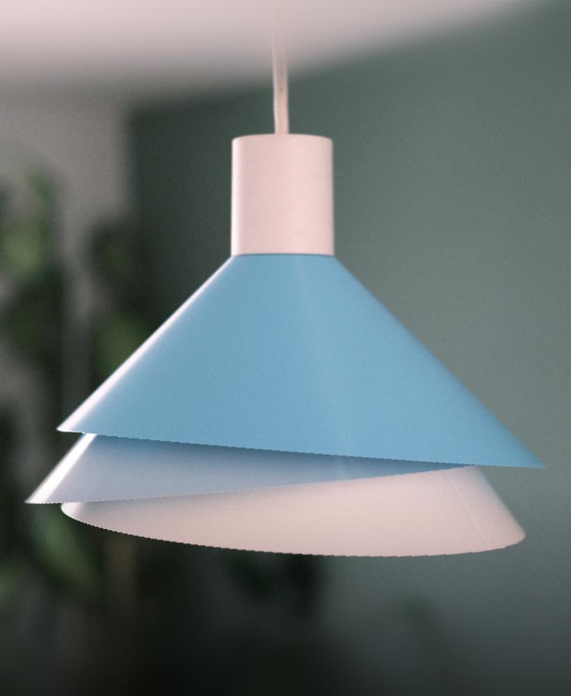 LAYERS GAP LAMPSHADE 3d model