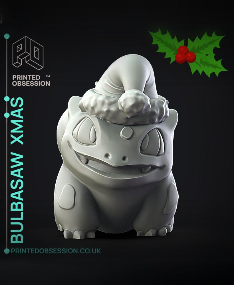 Bulbasaur Xmas - Pokemon - Fan Art 3d model