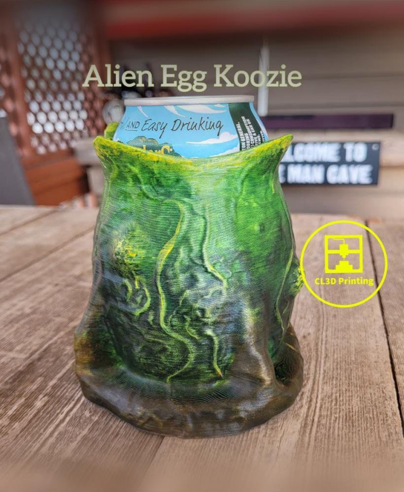 Alien Egg Koozie 3d model