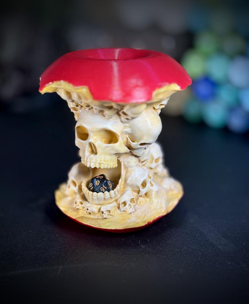 The forbidden fruit dice tower 3d model