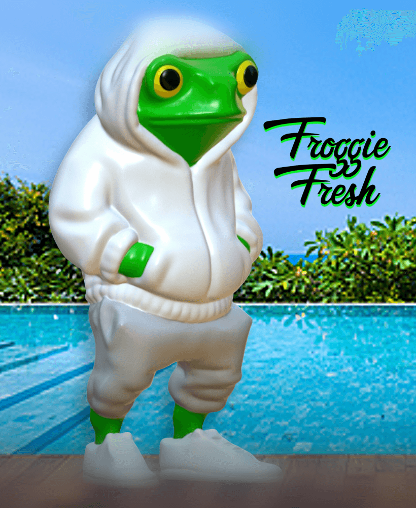 Froggy Fresh Figurine 3d model