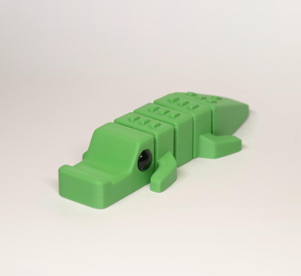 ARTICULATED CROCODILE 3d model