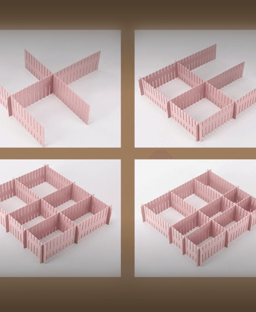 Divider DIY Storage 3d model