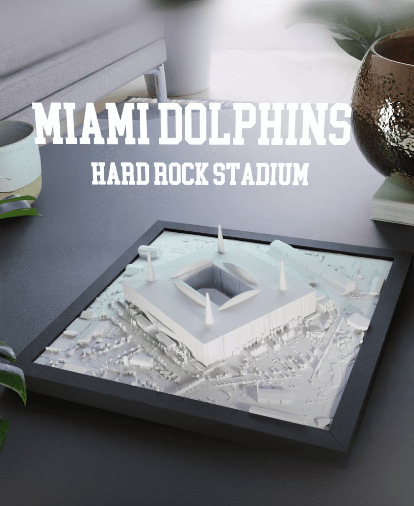 Miami Dolphins - Hard Rock Stadium 3d model