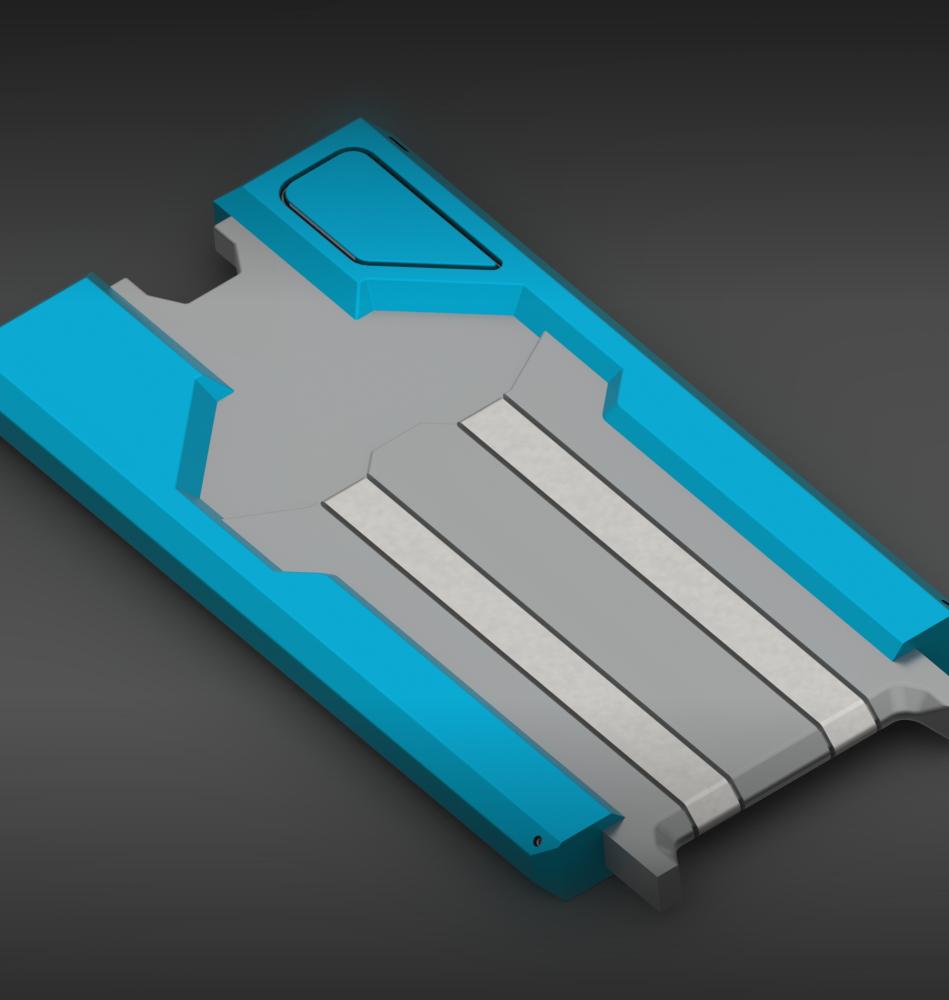 Doom Key Card 3d model