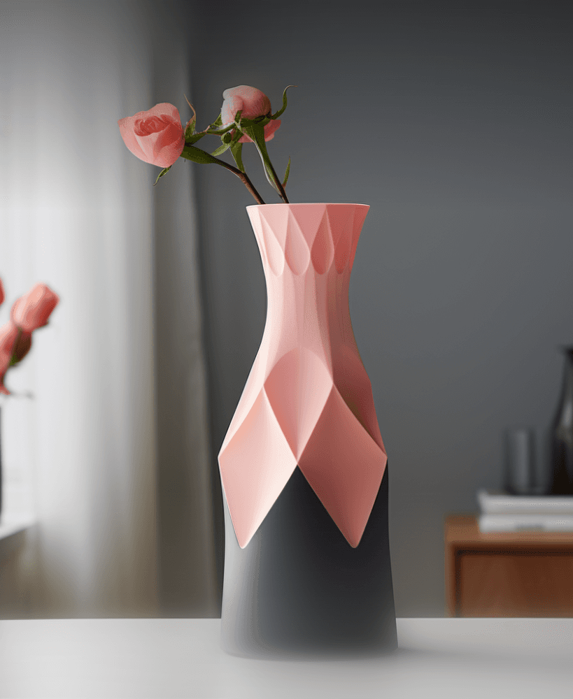 Fondi Vase – Contemporary Geometric Chic 3d model