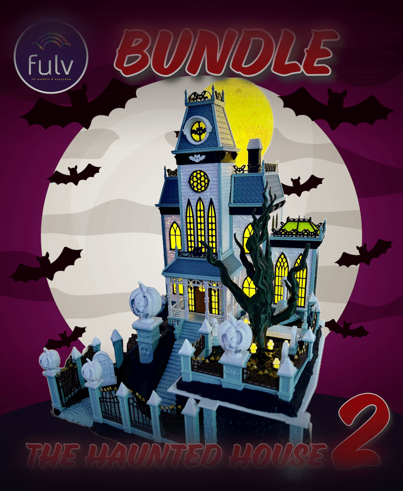 Haunted House 2 Bundle 3d model