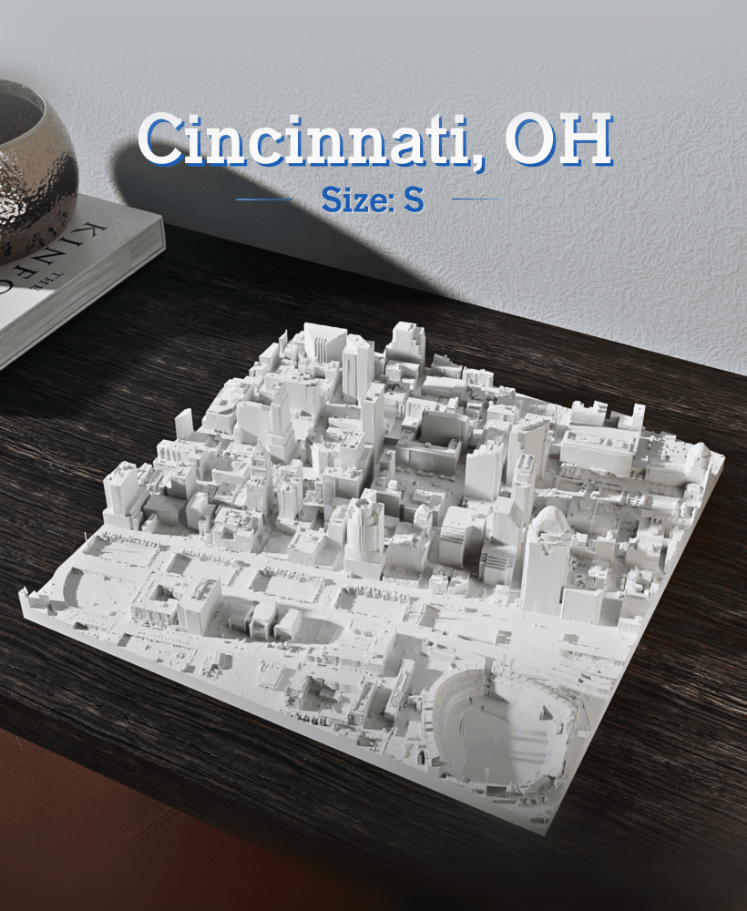 Cincinnati, OH - Small 3d model