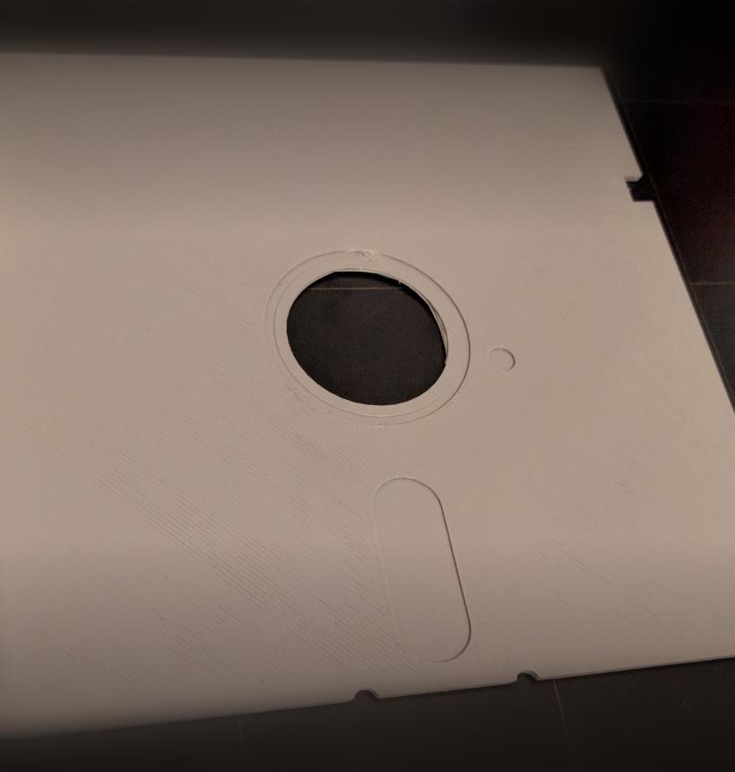 dummy 5.25 floppy disk 3d model