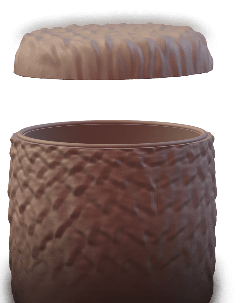 Dragonscale jar 3d model