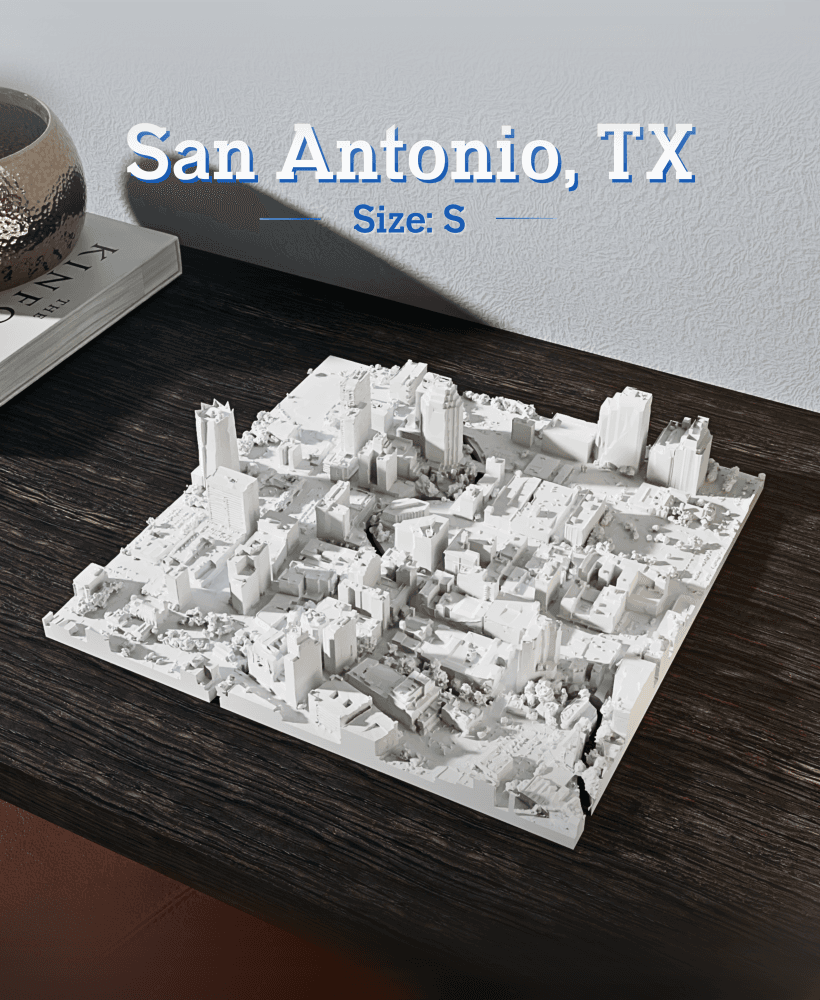 San Antonio, TX - Small 3d model