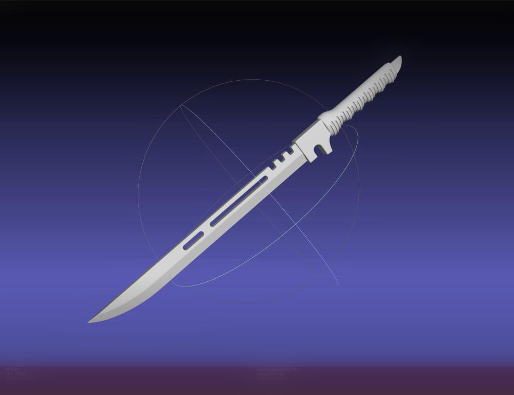 Kaiju No 8 Soshiro Hoshina Blade 3d model