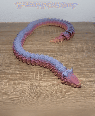 Articulated_Magnet_Dragon_V1.3mf 3d model