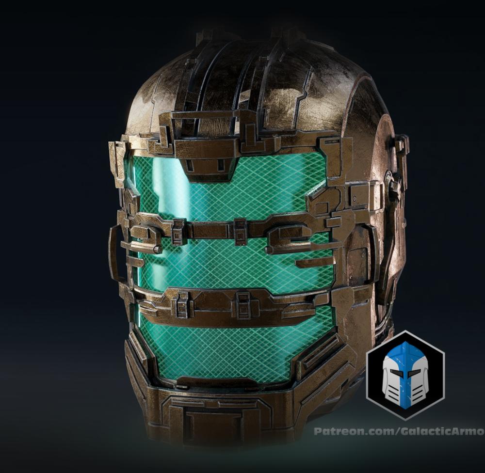 Dead Space Level 1 Engineer Helmet - 3D Print Files 3d model