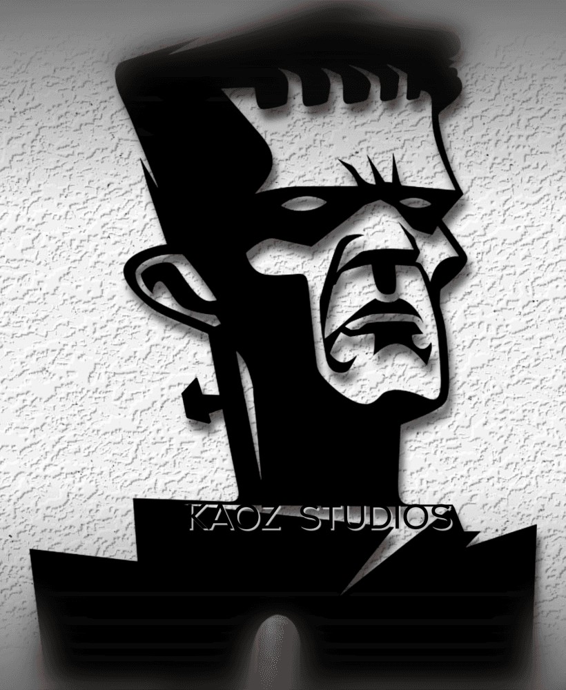 modern frankenstein wall art monser wall decor halloween decoration 3d model