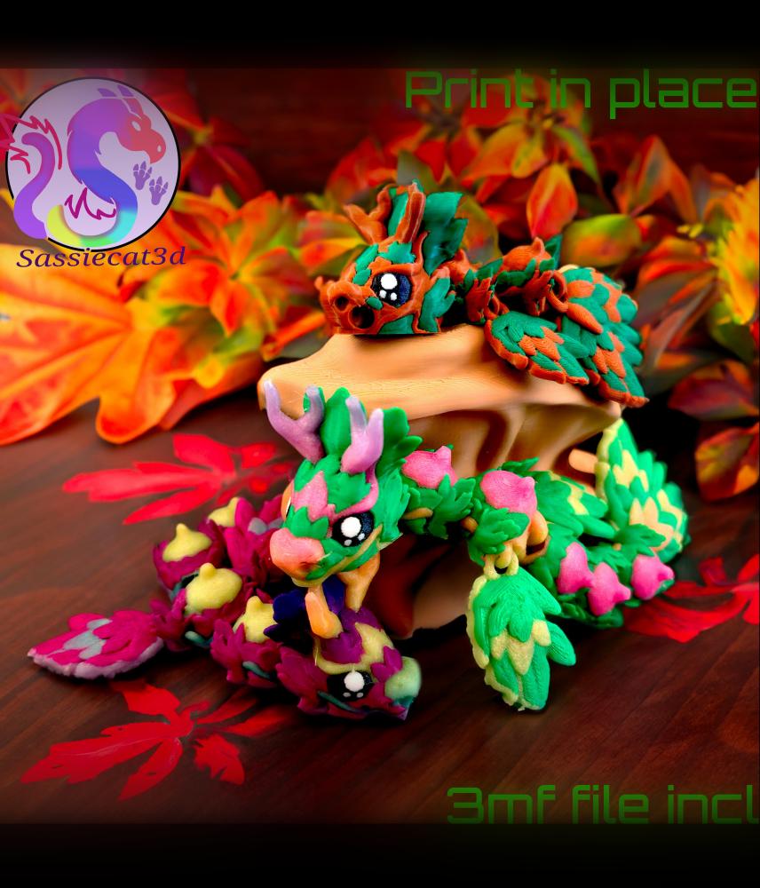 Maple the Baby fall dragon *Personal Use* 3d model