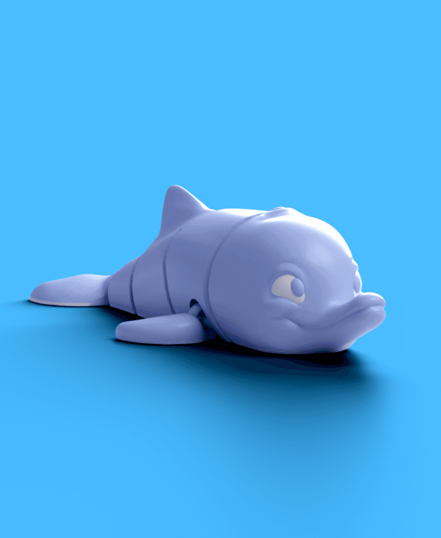 3DL Articulated Dolphin 3d model