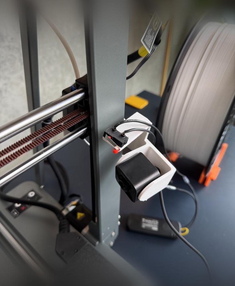 Ender 3v3 Plus Camera + Timelapse Bracket 3d model