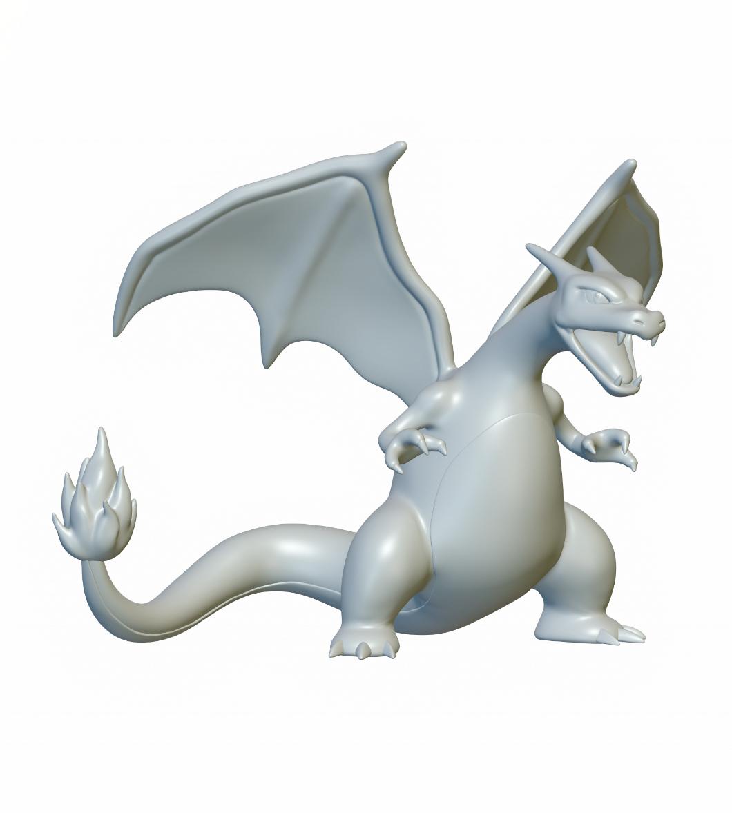 Pokemon Charizard #6 - Optimized for 3D Printing 3d model