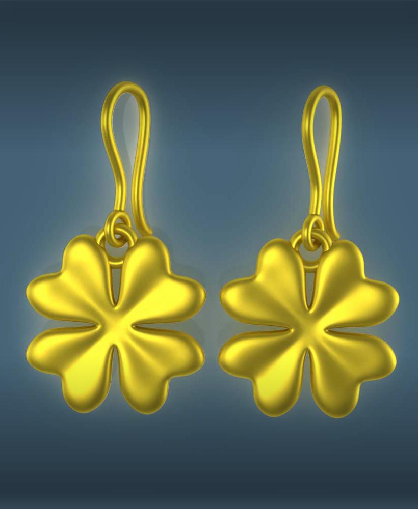 AC-FREE-EARRING-001 3d model