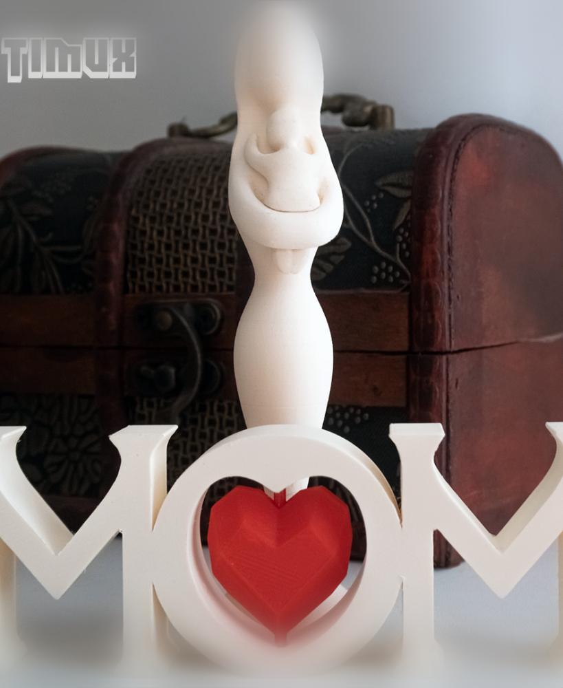 MOM SIGN 3d model