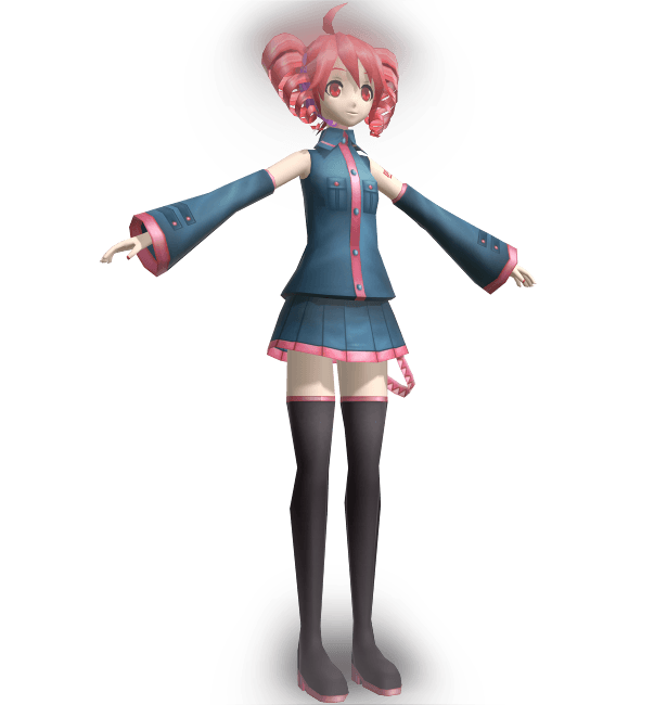 Kasane Teto 3d model