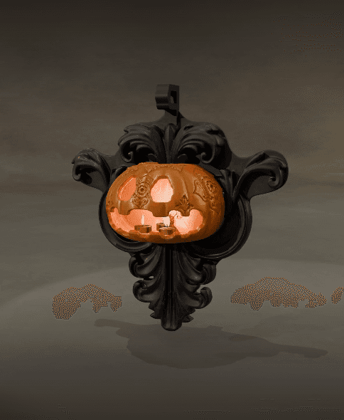 Pumpkin Wall Hanging 3d model