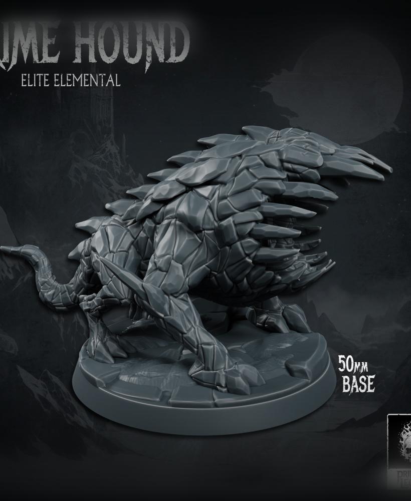 Rime Hound 01 (40mm Base) 3d model