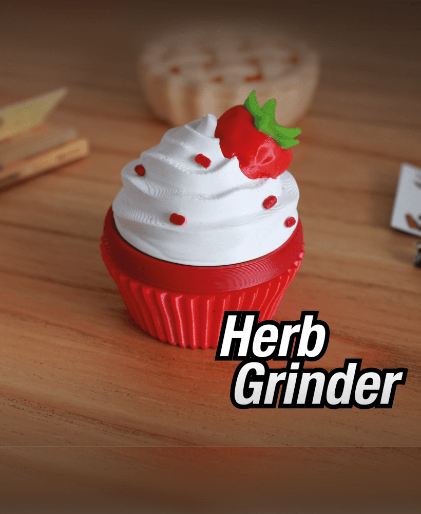 Red Velvet - Cupcake Grinder 3d model