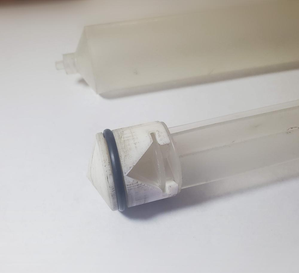 Syringe Plunger mod for O-ring 3d model