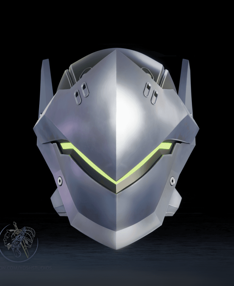 Genji Mask 3D Printer STL File 3d model