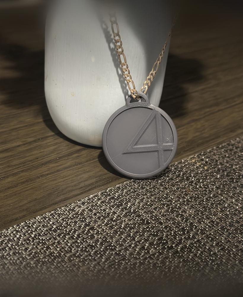 Fantastic Four Necklace 3d model