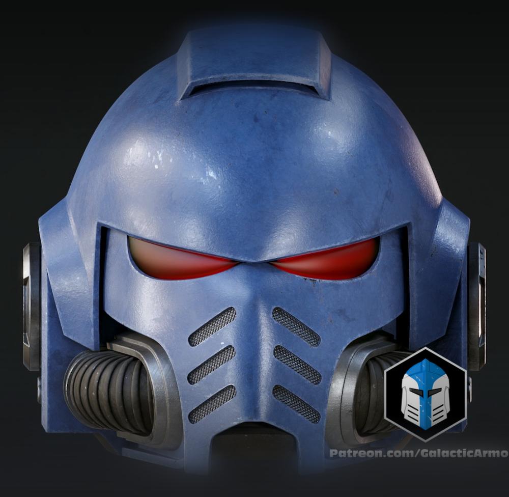 Primaris Space Marine Helmet - 3D Print Files 3d model