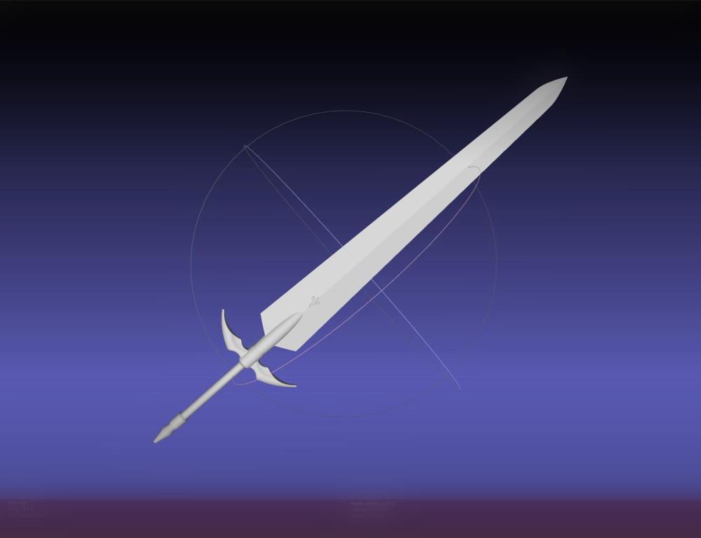 Claymore Clare Sword 3d model