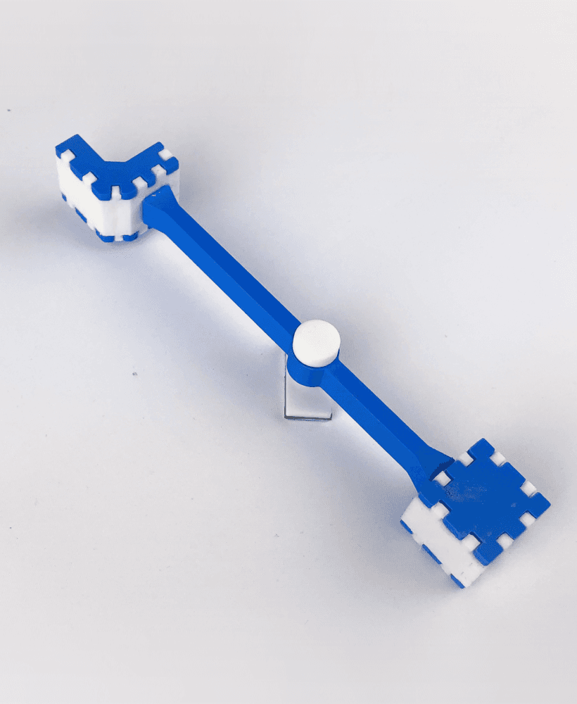 The Arm | Infinity Trax | Modular Magnetic Marble Run 3d model