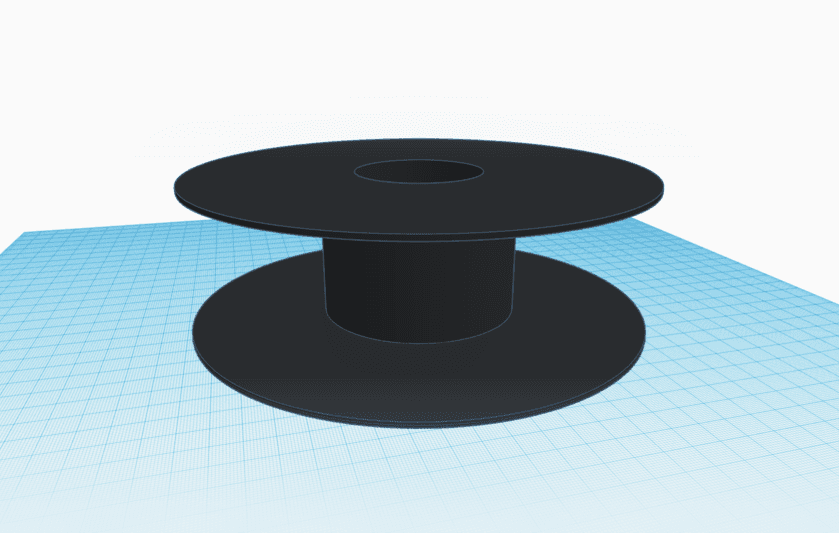 Simple Spool For Using Or Designing 3d model