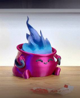 Bubble Butt Cauldron 3d model