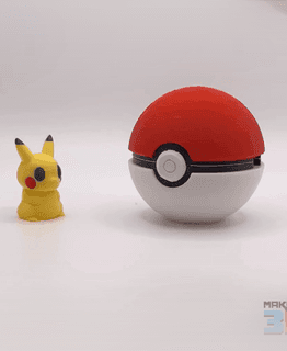 3D Printable ChibiPika STLs.3mf 3d model