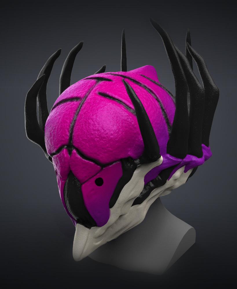 Nidus Prion Helmet – Warframe 3d model