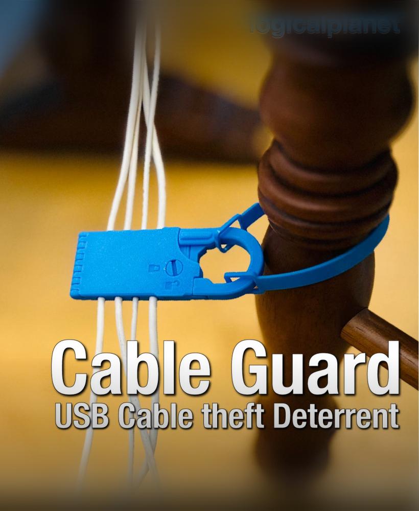 Cable Guard - USB Cable Theft Deterrent 3d model