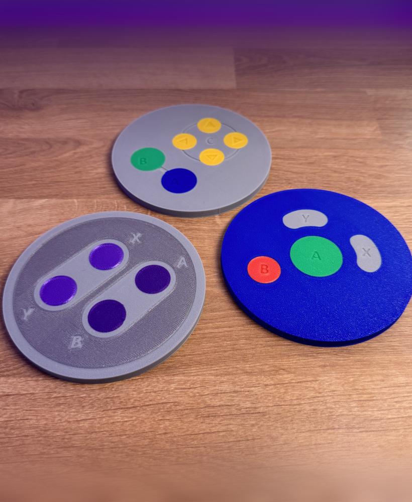 N-Controller Coasters 3d model