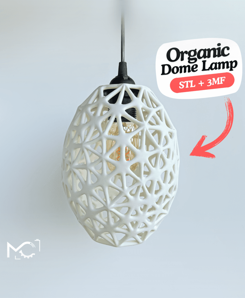 OrganicDomeLamp 3d model