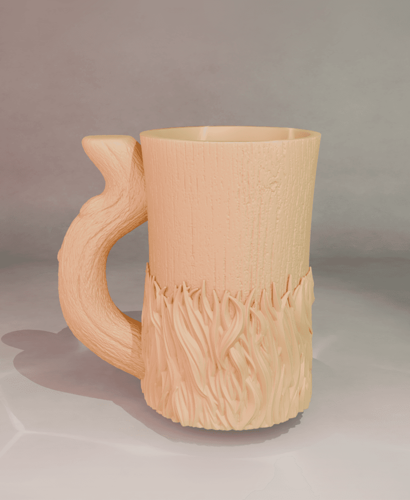 Root Mug  3d model