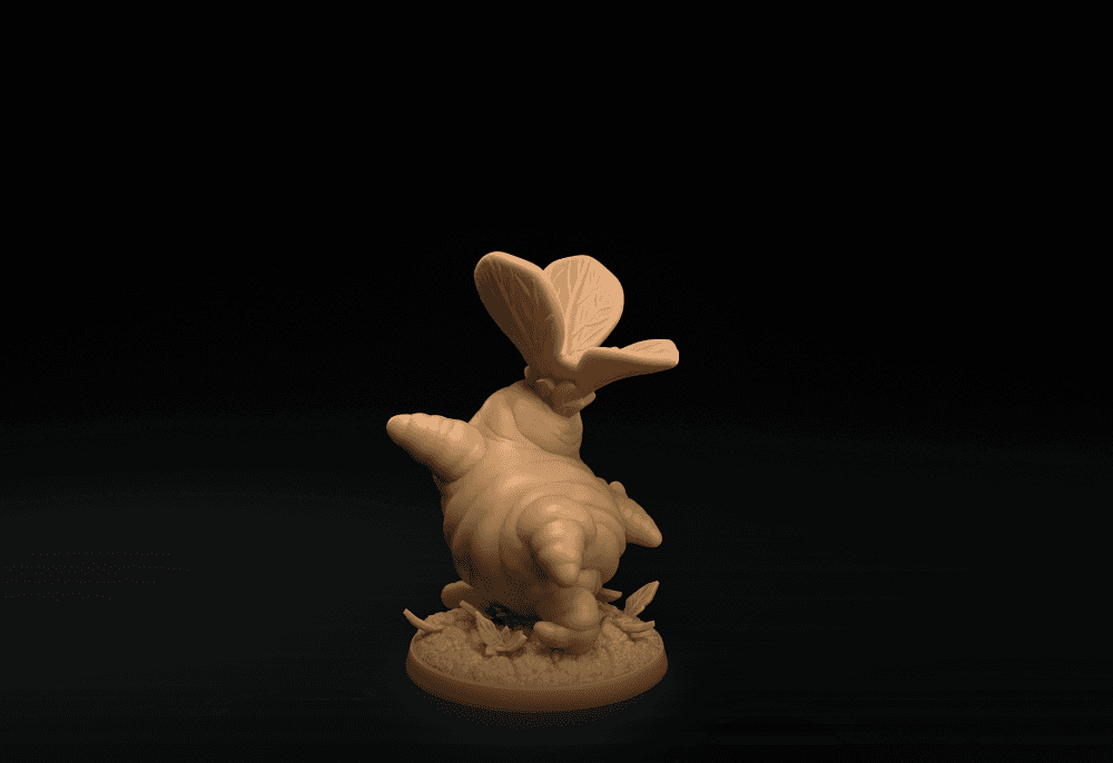 Radish Daddy 3d model