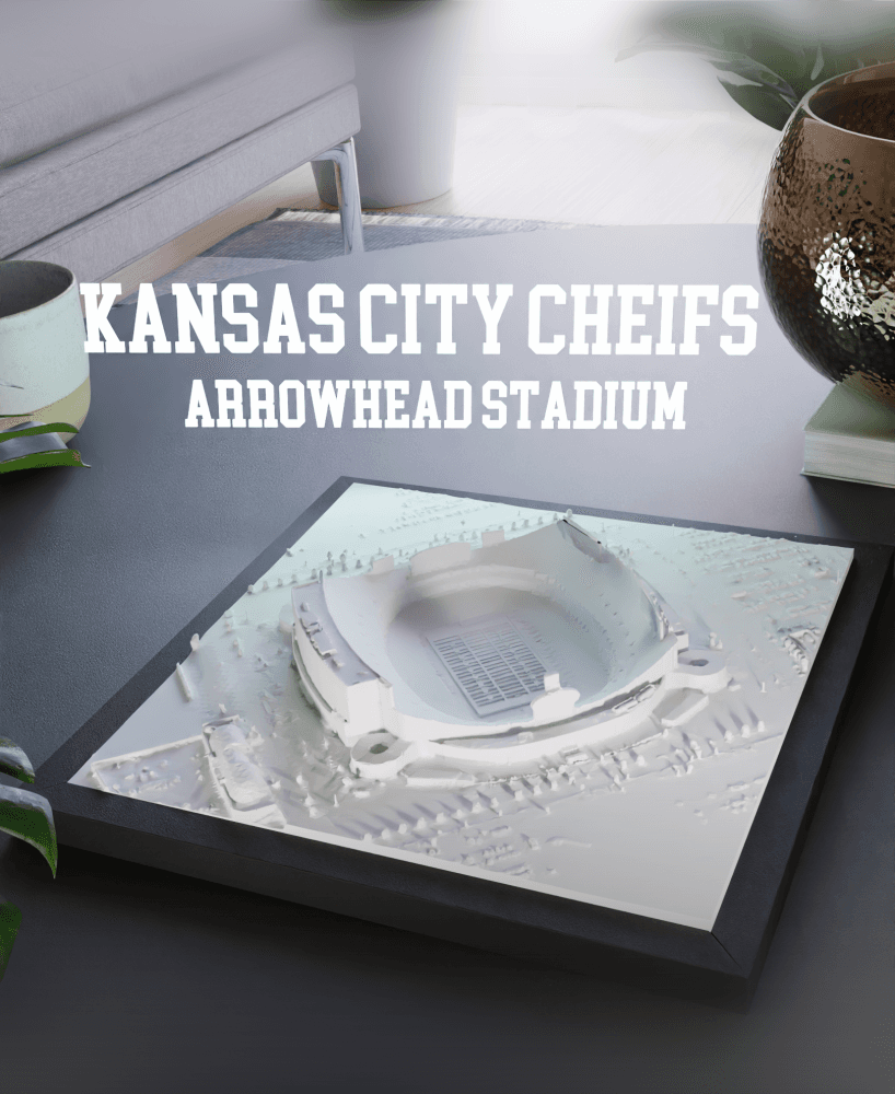 Kansas City Cheifs - Arrowhead Stadium 3d model