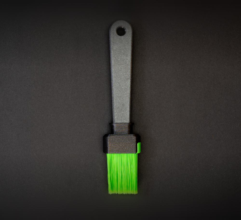 HAIRY Brush - 40 mm 3d model